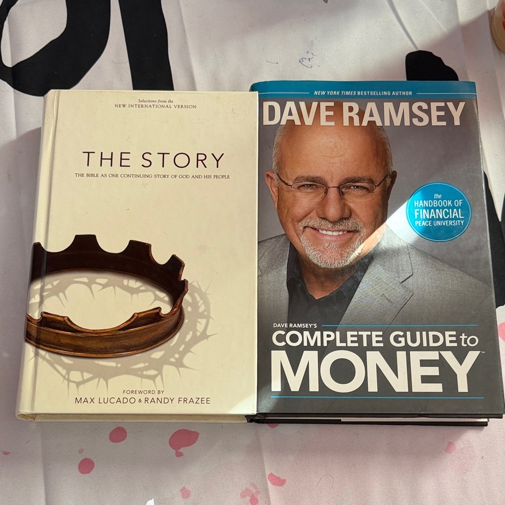 Dave Ramsey's Complete Guide to Money & Gods Great Love Lot Of 2..